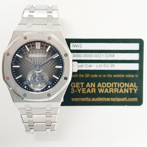 Audemars Piguet 26522BC.OO.1220BD.01 Royal Oak 41mm White Gold. Limited edition 20 Pieces