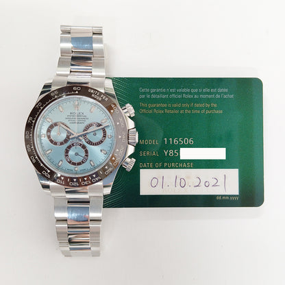 Rolex 116506 Daytona Platinum