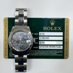 Rolex Datejust 31mm Steel Ref. 178240 - GREY FLOWER dial