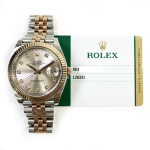 Rolex 126331 Datejust 41mm Steel and Rose Gold