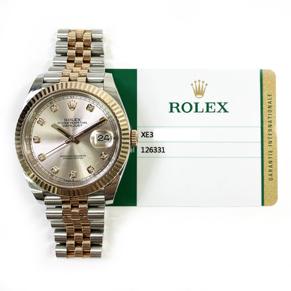 Rolex 126331 Datejust 41mm Steel and Rose Gold