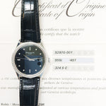 Patek Philippe 5297G-001 Calatrava 38mm Diamond Bezel White Gold