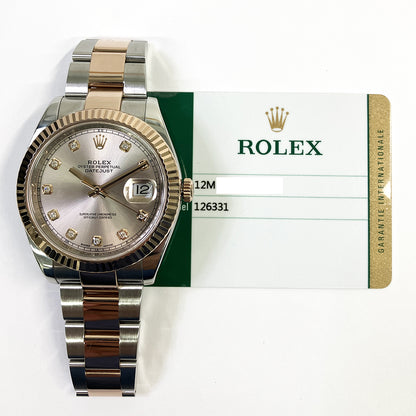 Rolex 126331 Datejust 41mm Steel and Rose Gold