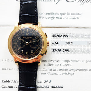 Patek Philippe 5070J-001 Complication Chronograph 42mm Yellow Gold Manual-Winding