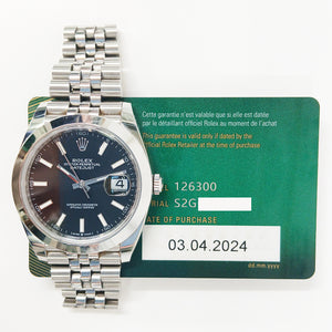 Rolex 126300 Datejust 41mm Steel