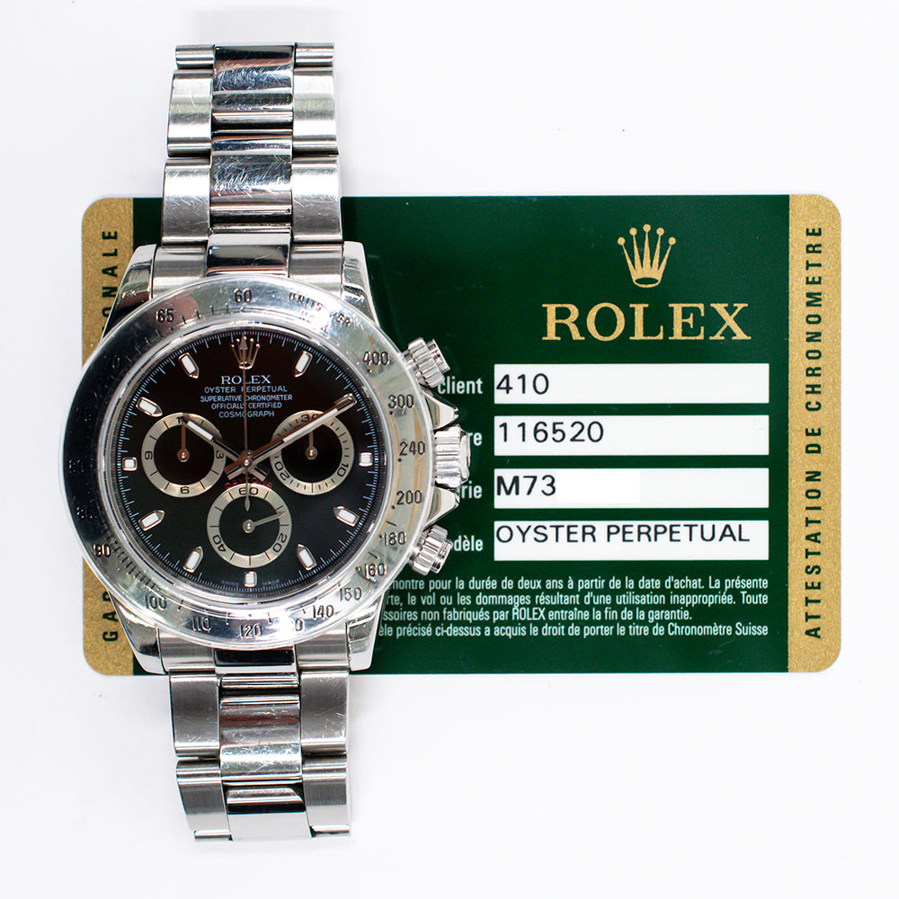 Rolex 116520 Daytona Steel