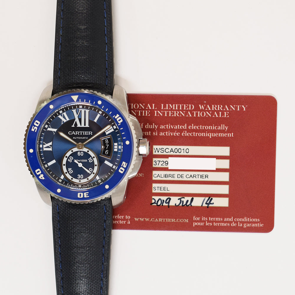 Cartier WSCA0010 Calibre de Cartier Diver 42mm - Steel Automatic