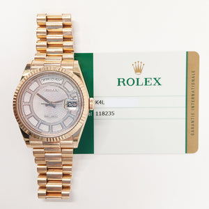 Rolex 118235 Day-Date President 36mm Rose Gold