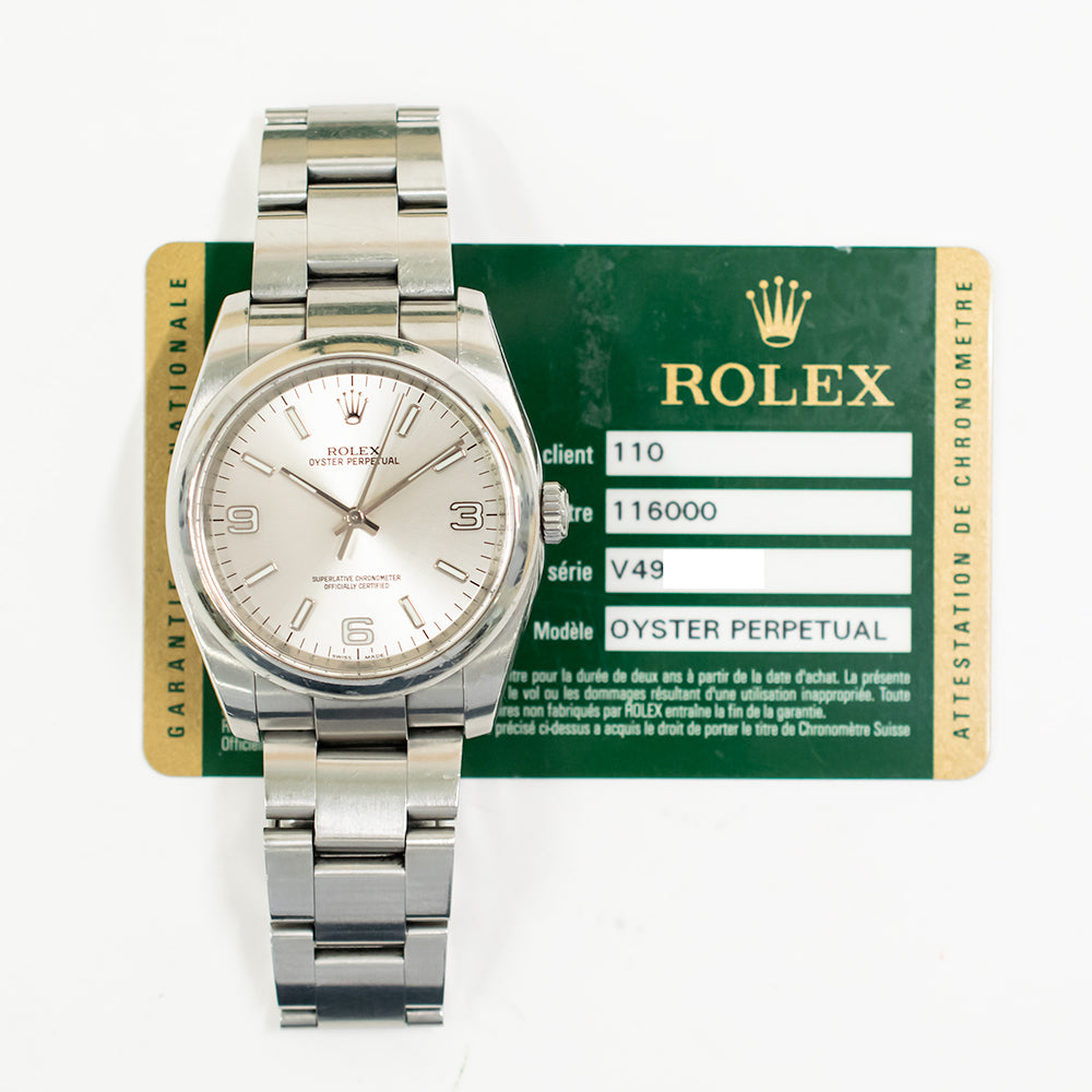Rolex 116000 Oyster Perpetual 36mm Steel