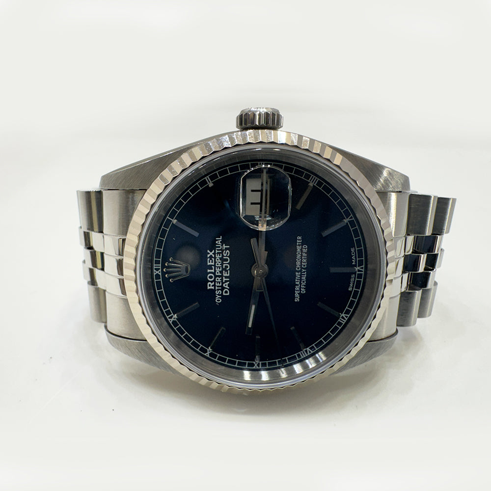 Rolex Datejust 36mm Steel and White Gold Ref. 16234 - image 4