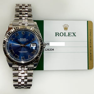 Rolex 126334 Datejust 41mm Steel and White Gold