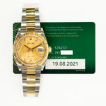 Rolex 126233G Datejust 36mm Steel and Yellow Gold