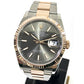 Rolex Datejust 36mm Stainless Steel & Rose Gold - Fluted Bezel - Slate Dial - Oyster Bracelet 126231 - 2021