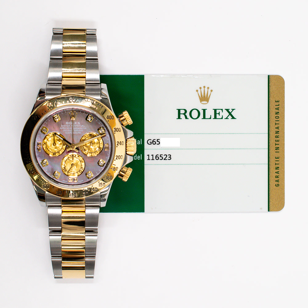 Rolex 116523NG Daytona Steel and Yellow Gold