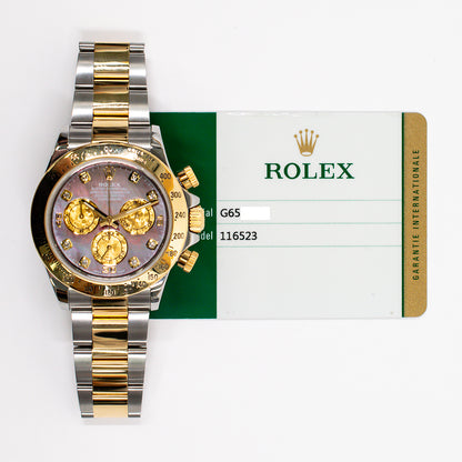 Rolex 116523NG Daytona Steel and Yellow Gold