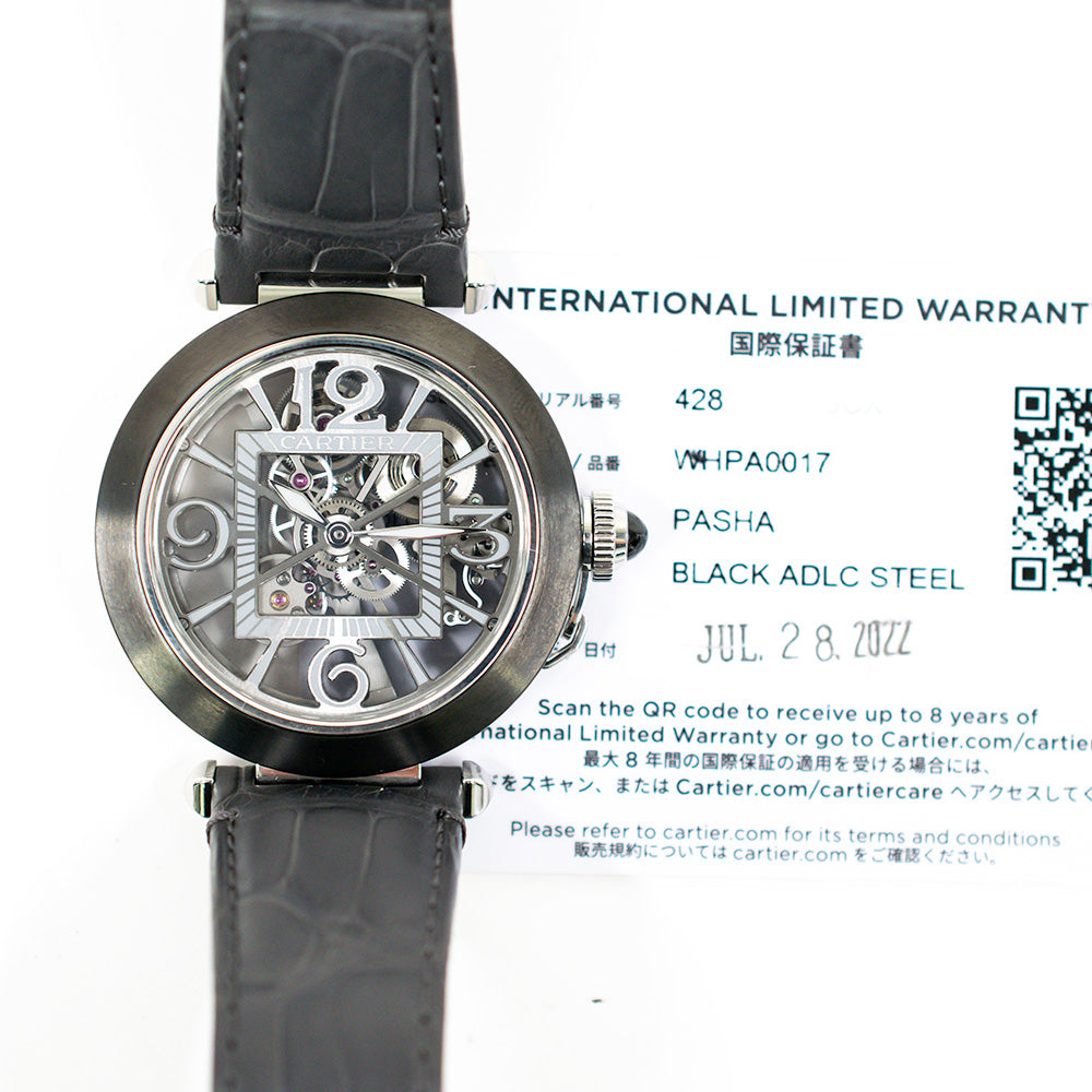Cartier WHPA0017 Pasha de Cartier 41mm Steel Selfwinding