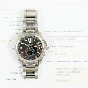 Cartier W7100016 Calibre de Cartier 42mm Steel Selfwinding