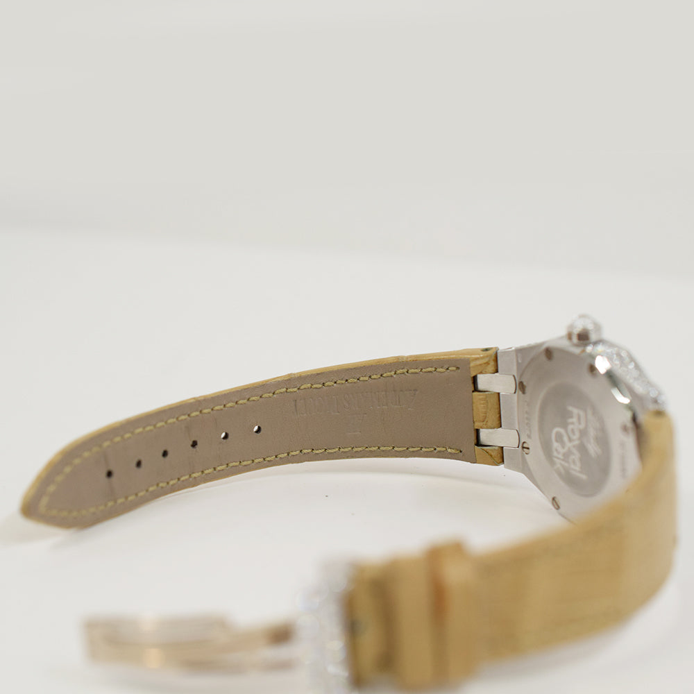 Audemars Piguet Royal Oak Lady Quartz 33mm White Gold Diamond-set Bezel Ref. 67605BC.ZZ.D070SU.01 - image 7