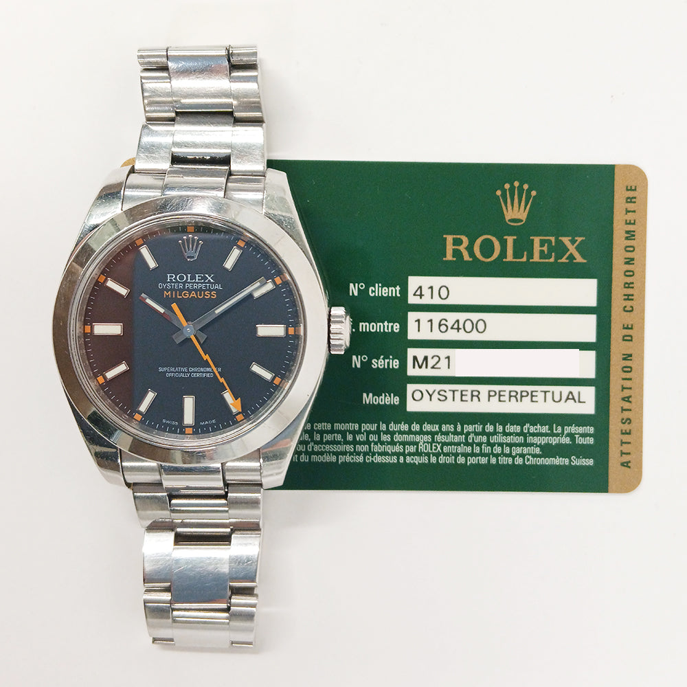 Rolex 116400 Milgauss
