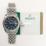 Rolex 126200 Datejust 36mm Domed Bezel Steel