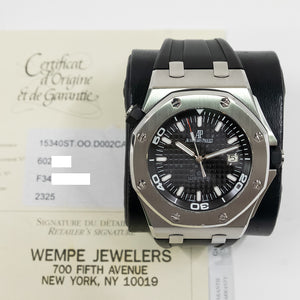 Audemars Piguet 15340ST.OO.D002CA.01 Royal Oak Offshore Diver 42mm “100 Jahre Wempe” Steel - Limited Edition of 175 pcs