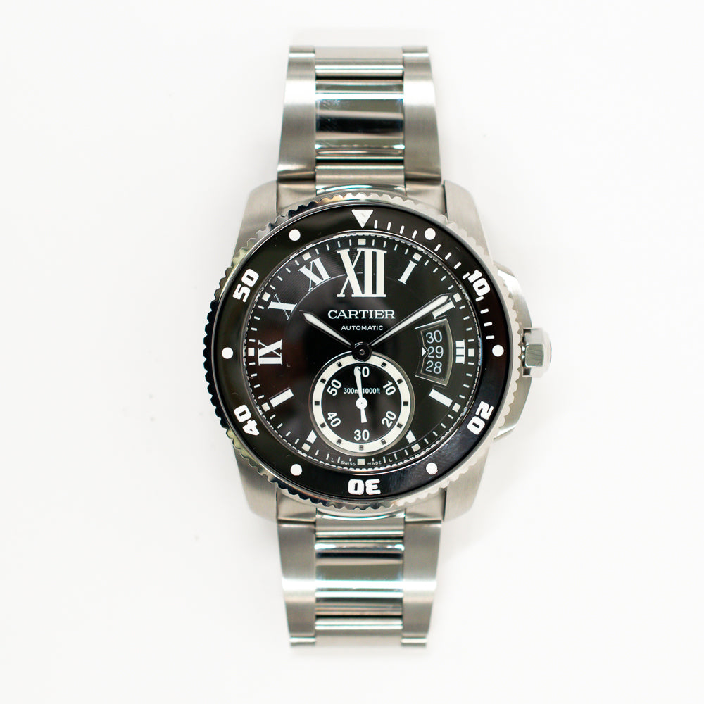 Cartier W7100057 Calibre de Cartier Diver 42mm Steel  Selfwinding