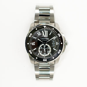Cartier W7100057 Calibre de Cartier Diver 42mm Steel  Selfwinding