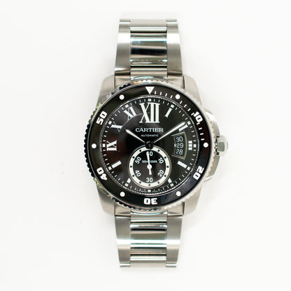 Cartier W7100057 Calibre de Cartier Diver 42mm Steel  Selfwinding
