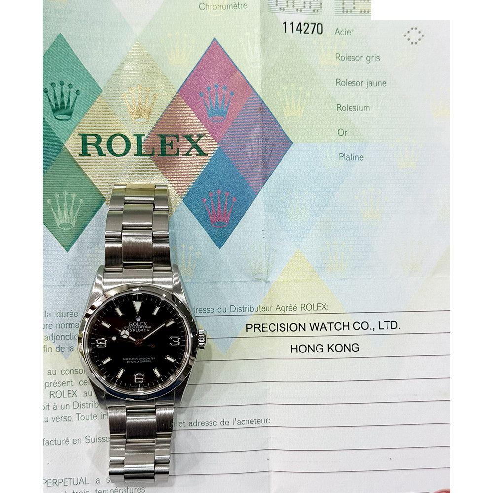Rolex 114270 Explorer 36mm Steel