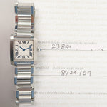 Cartier W51008Q3 Tank Française Small - Steel - 20mm x 25mm Quartz