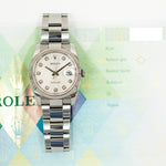 Rolex 116234 Datejust 36mm Steel and White Gold