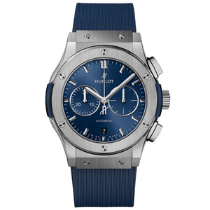 Hublot 521.NX.7170.RX Classic Fusion Chrono 45mm Titanium Blue