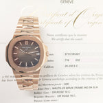 Patek Philippe 5711/1R-001 Nautilus 40mm Rose Gold