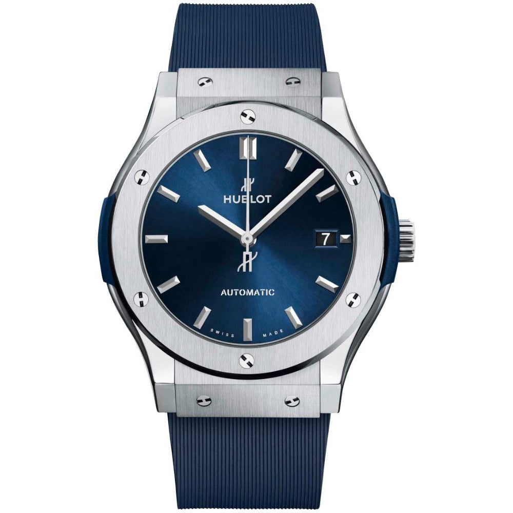 Hublot 511.NX.7170.RX Classic Fusion 45mm Titanium Blue