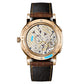 A. Lange & Sohne Lange 1 Time Zone 18kt Rose Gold Zeitzone Argenté Edition 116.032 World Time