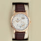 A. Lange & Sohne Lange 1 Time Zone 18kt Rose Gold Zeitzone Argenté Edition 116.032 World Time