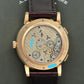 A. Lange & Sohne Lange 1 Time Zone 18kt Rose Gold Zeitzone Argenté Edition 116.032 World Time