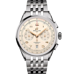 Breitling Premier Chronograph B01 42 Stainless Steel – Ref. AB0145211G1A1