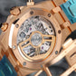 Audemars Piguet Royal Oak Chronograph 41mm, Green Dial - 18kt Rose Gold on Bracelet, 26240OR.OO.1320OR.08