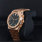 Audemars Piguet Royal Oak Chronograph 41mm, Green Dial - 18kt Rose Gold on Bracelet, 26240OR.OO.1320OR.08