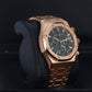 Audemars Piguet Royal Oak Chronograph 41mm, Green Dial - 18kt Rose Gold on Bracelet, 26240OR.OO.1320OR.08