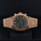 Audemars Piguet Royal Oak Chronograph 41mm, Green Dial - 18kt Rose Gold on Bracelet, 26240OR.OO.1320OR.08