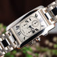 Cartier Tank Americaine Chronograph, White Dial - 18kt White Gold, W26033L1