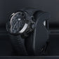 Franc Vila Evos 8 Cobra 'Stealth', Black Carbon Dial, Limited Edition to 88 Pieces - Black Titanium on Strap