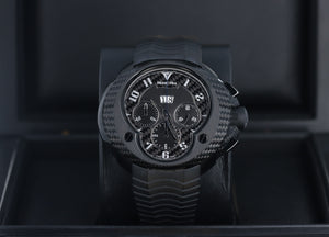 Franc Vila Evos 8 Cobra 'Stealth', Black Carbon Dial, Limited Edition to 88 Pieces - Black Titanium on Strap