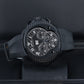 Franc Vila Evos 8 Cobra 'Stealth', Black Carbon Dial, Limited Edition to 88 Pieces - Black Titanium on Strap