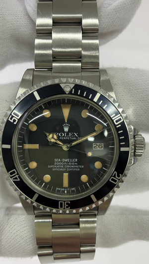 Rolex Sea-Dweller Ref. 1665 stock 25989 Front from vendor video