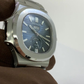 Patek Philippe Tiffany Nautilus stock 27513 — Side profile from vendor video