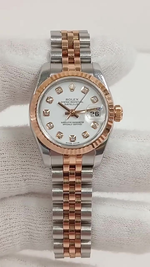 Rolex Datejust Ref. 179171G stock 30896 Front from vendor video