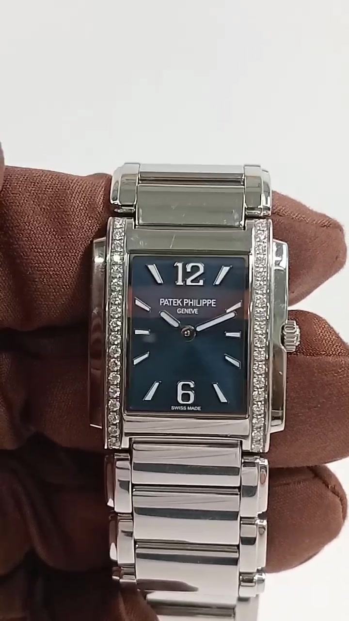 Patek Philippe Twenty-4 stock 31123 — Front from vendor video